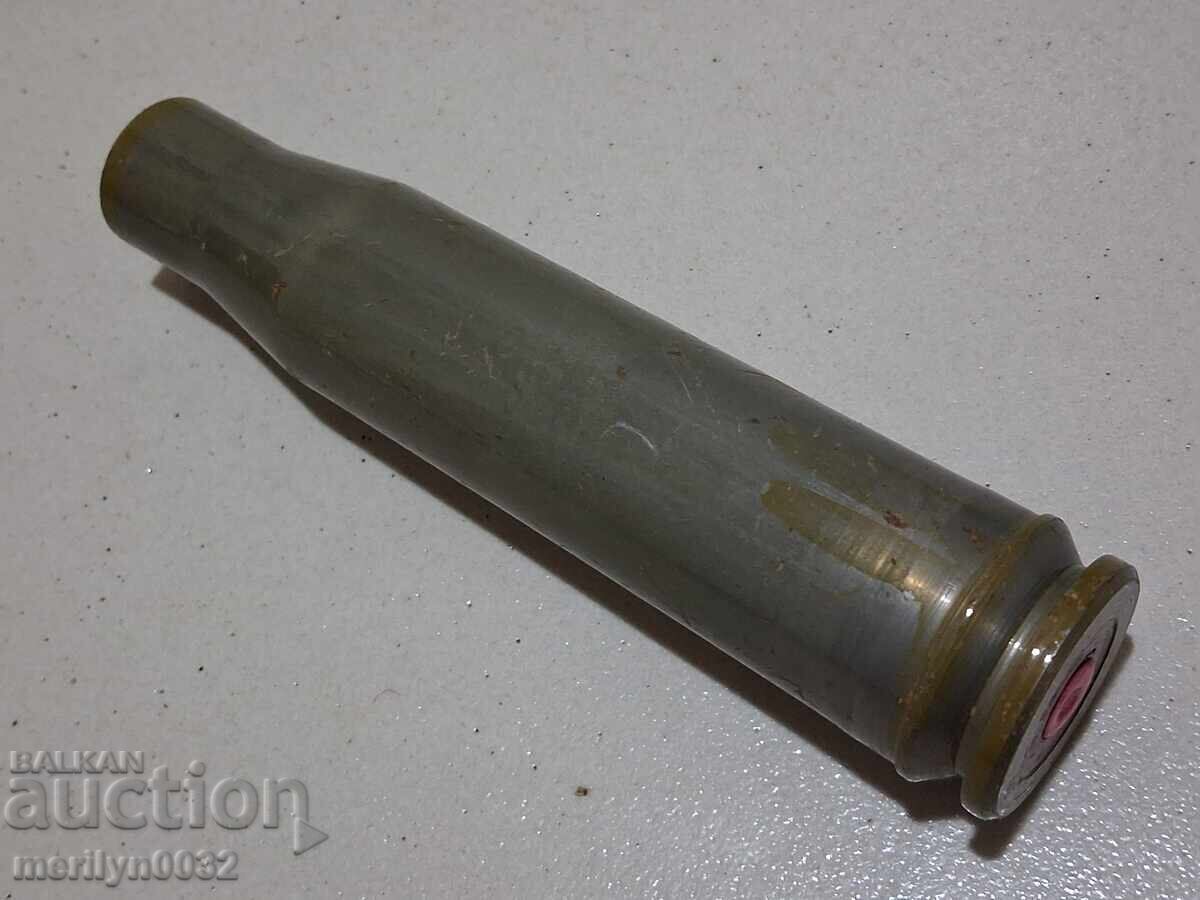 Steel sleeve large-caliber machine gun ammunition cartridge