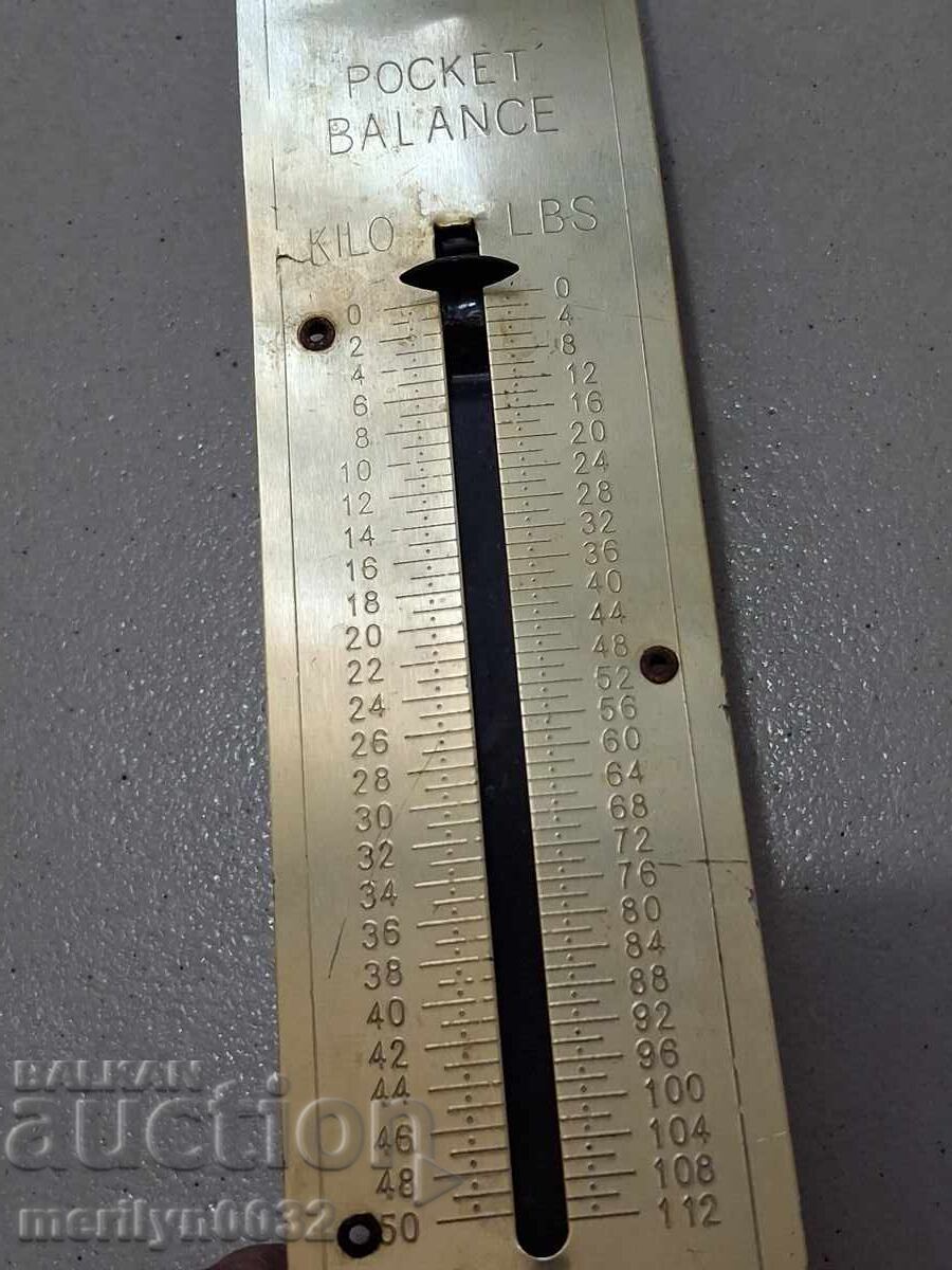 Star pocket scale, in kilograms and pounds, scale, balance with price 49.00 BGN | € 25.05