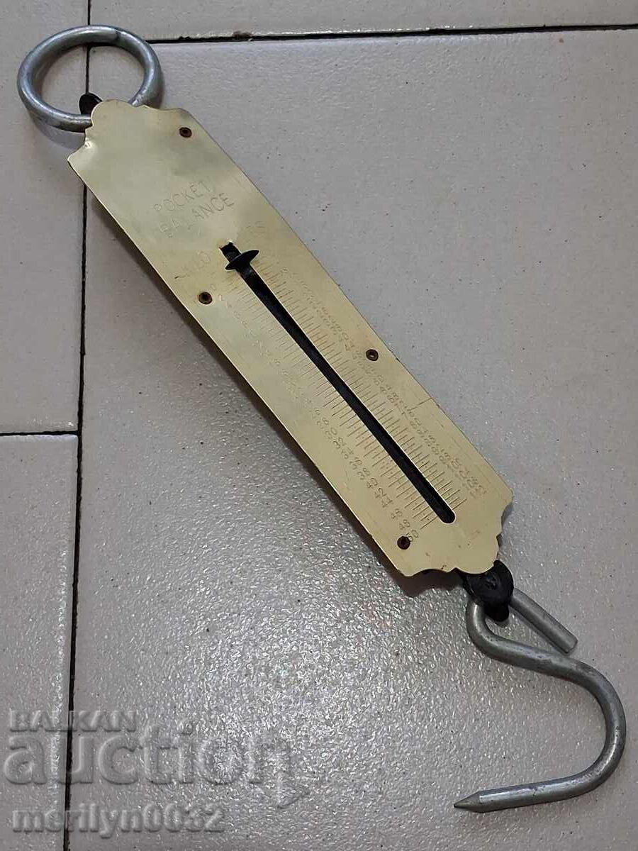 Star pocket scale, in kilograms and pounds, scale, balance