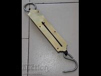 Cântar de buzunar vechi, în kilograme și livre, cântărică, balanță