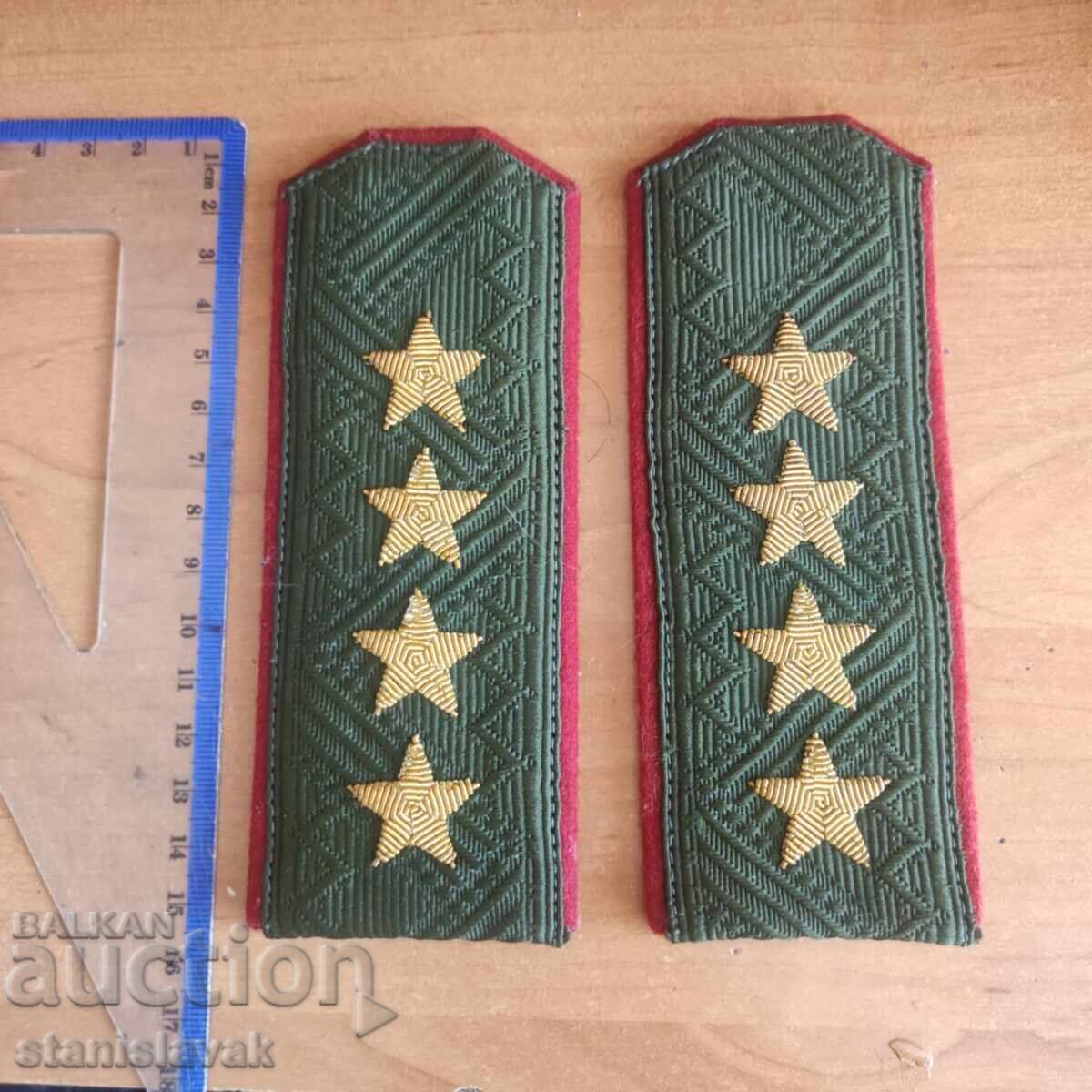 Παγόνια στρατηγού - στολή μάχης Παγόνια στρατηγού - στολή μάχης