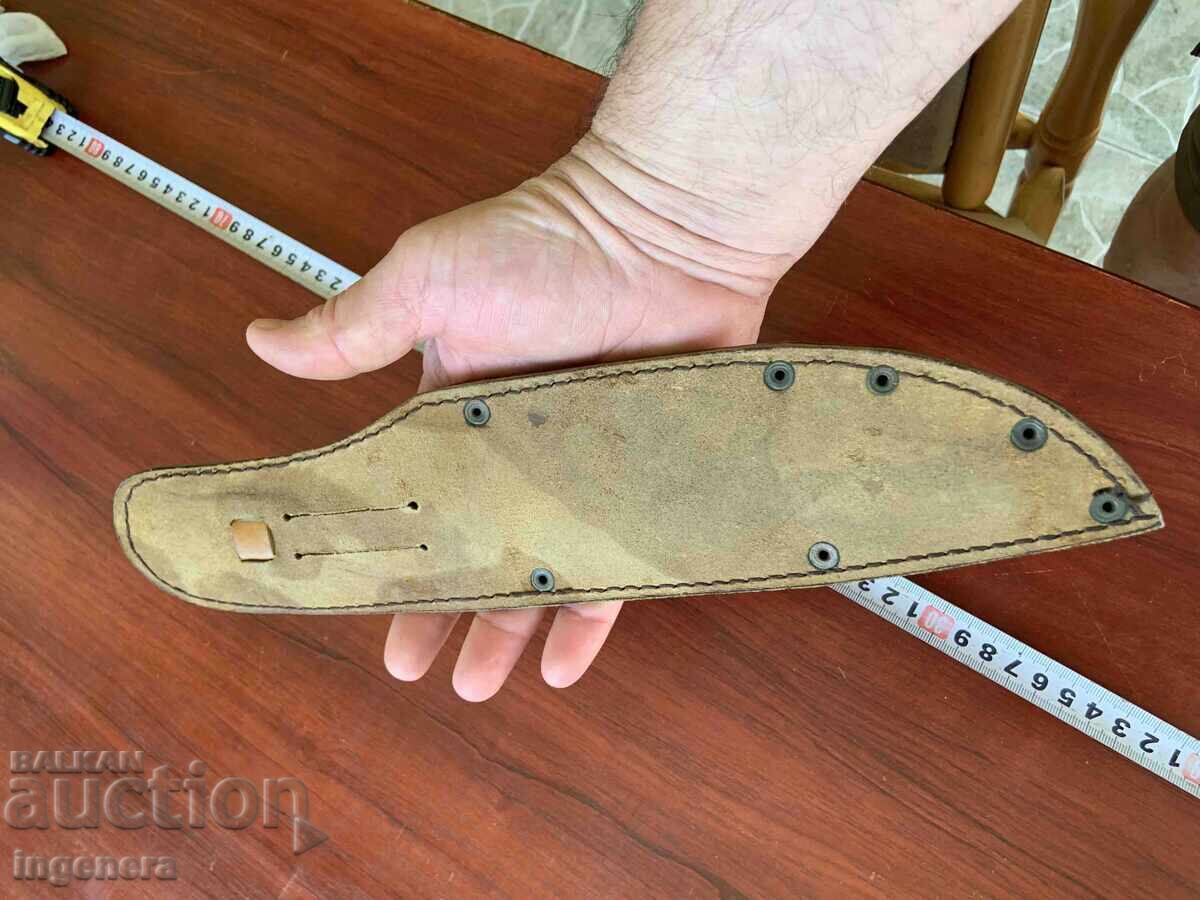 Livrarea CUȚIT DE VÂNĂTOR VÂNĂTOR TEACĂ PIELE