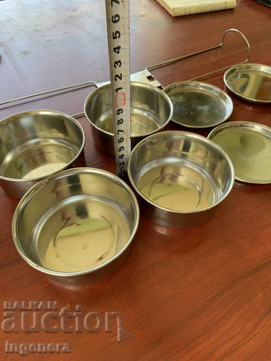 ΣΕΦΕΡΤΑΣ "MILTON" ΤΕΣΣΕΡΑ ΦΛΙΤΖΑΝΙΑ ΑΝΟΞΕΙΔΩΤΑ - 5 ΣΕΦΕΡΤΑΣ "MILTON" ΤΕΣΣΕΡΑ ΦΛΙΤΖΑΝΙΑ ΑΝΟΞΕΙΔΩΤΑ - 5