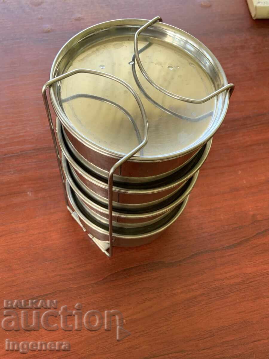 ΣΕΦΕΡΤΑΣ "MILTON" ΤΕΣΣΕΡΑ ΦΛΙΤΖΑΝΙΑ ΑΝΟΞΕΙΔΩΤΑ - 6 ΣΕΦΕΡΤΑΣ "MILTON" ΤΕΣΣΕΡΑ ΦΛΙΤΖΑΝΙΑ ΑΝΟΞΕΙΔΩΤΑ - 6