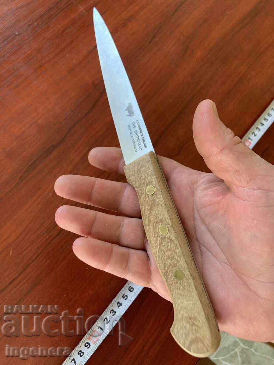 Доставка на НОЖ КУХНЕНСКИ МАРКОВ ШЕФИЛД АНГЛИЯ С АВТОГРАФ