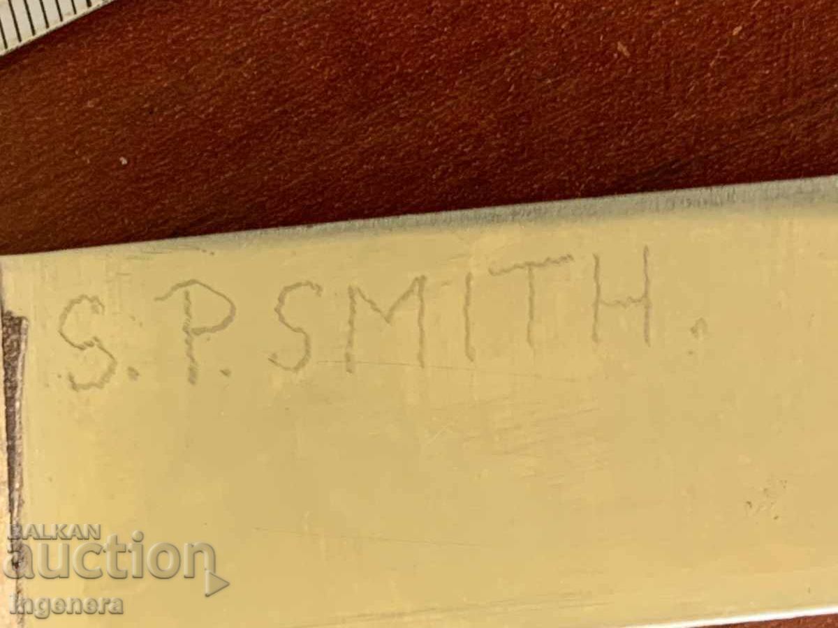 НОЖ КУХНЕНСКИ МАРКОВ ШЕФИЛД АНГЛИЯ С АВТОГРАФ - 5