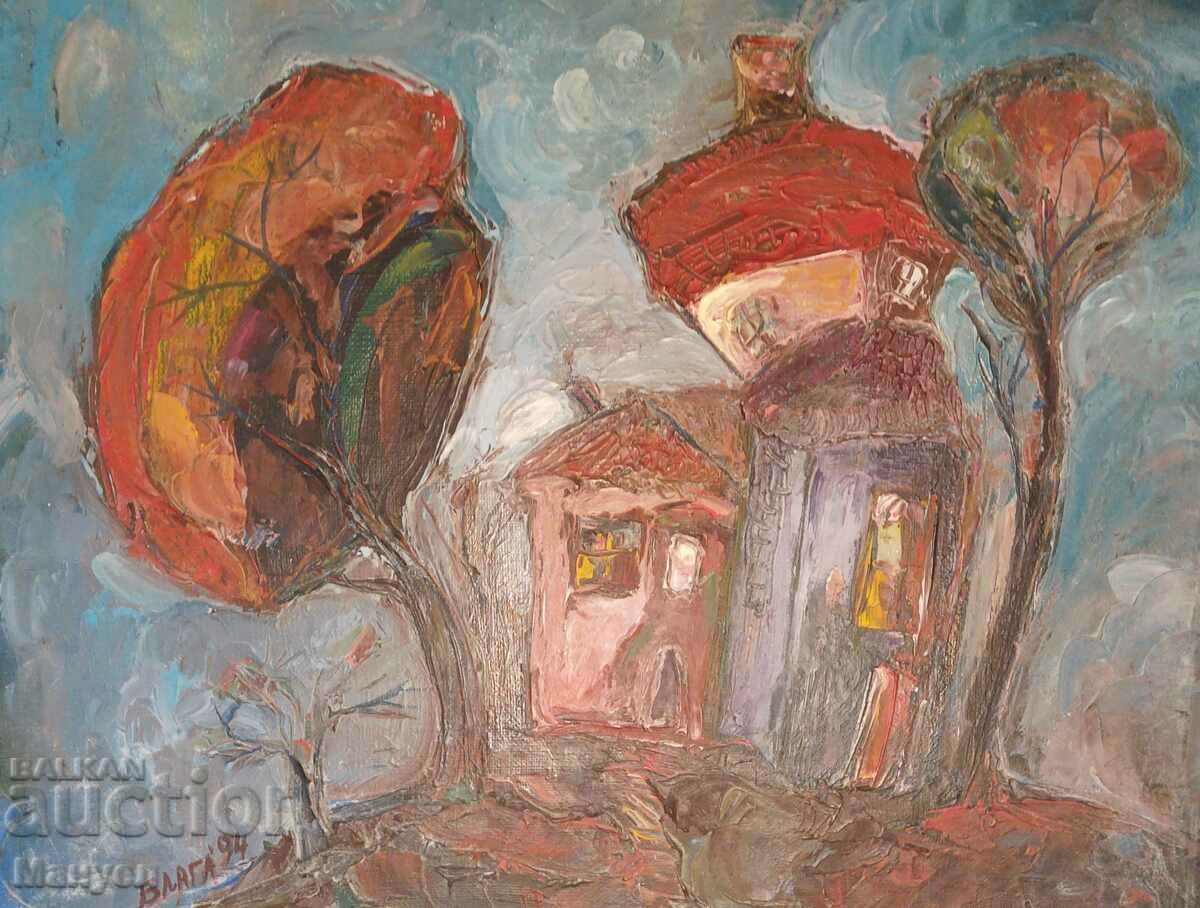 Доставка на Продавам картина в стил" наивизъм". Доставка на Продавам картина в стил" наивизъм".