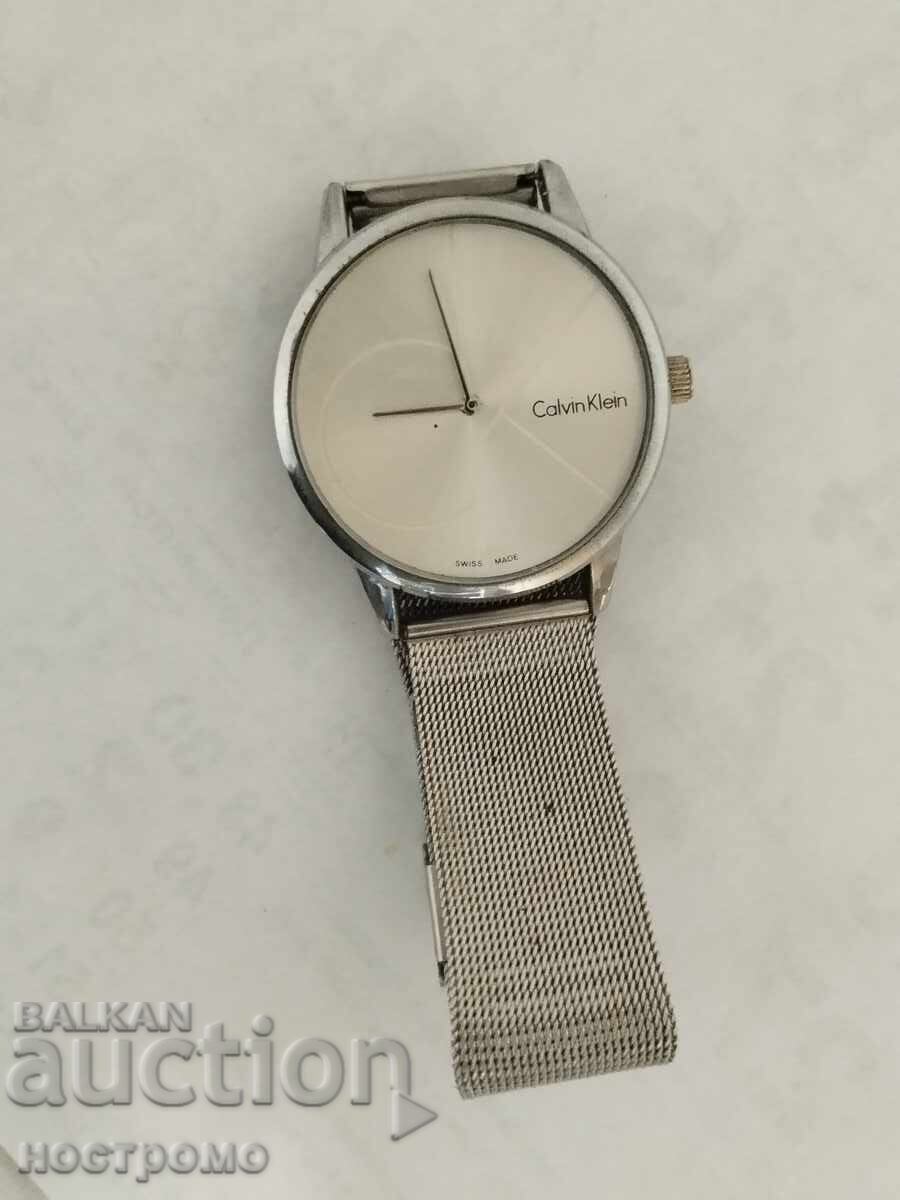 Large Calvin Klein watch with chain - 18 mm - A 5652 with price 4.00 BGN | € 2.05