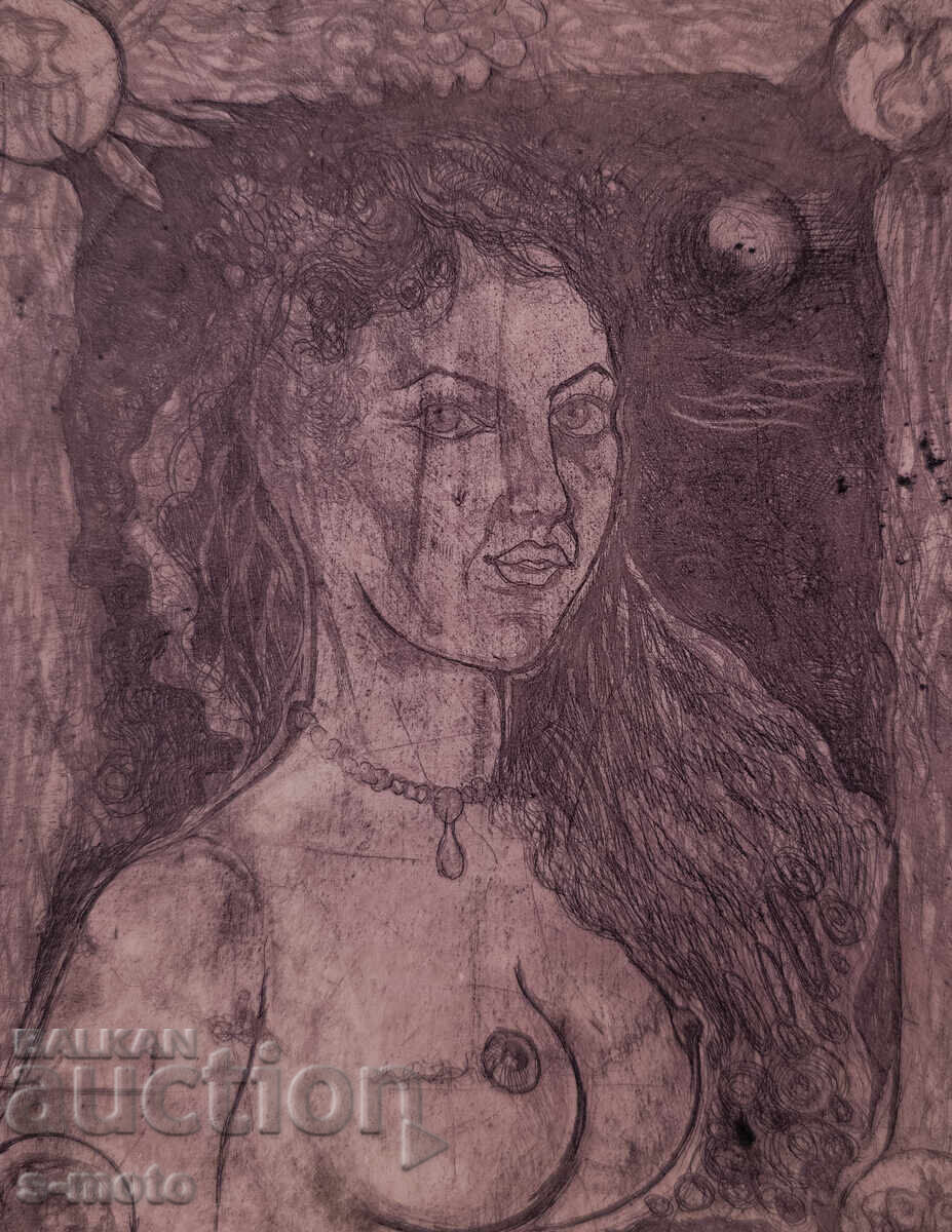 Ivan Apostolov Graphics, mixed media, portrait - 7 Ivan Apostolov Graphics, mixed media, portrait - 7