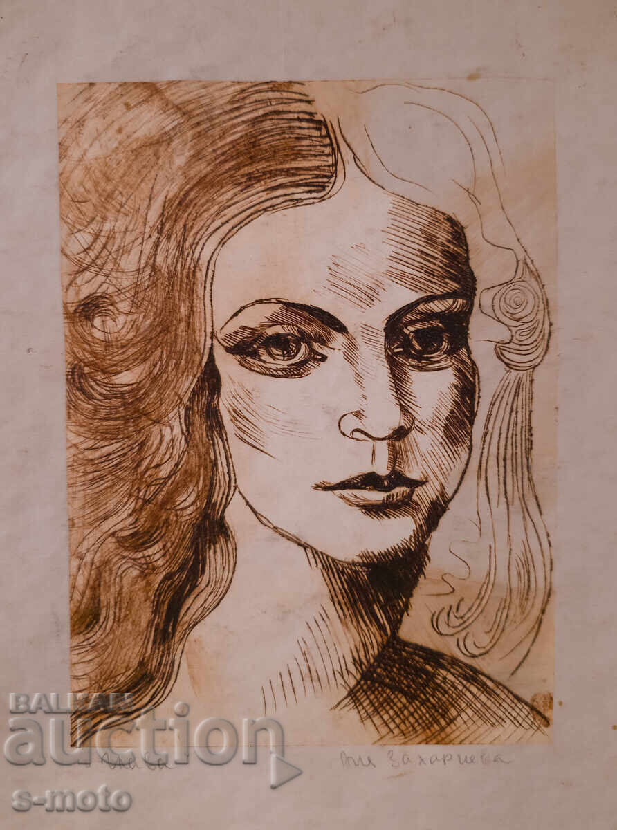 Γραφικά, γυναικείο πορτρέτο οφώρτ