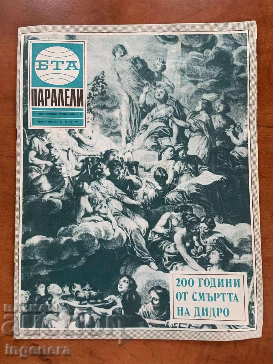 "BTA PARALLELS" MAGAZINE NO. 47/1984
