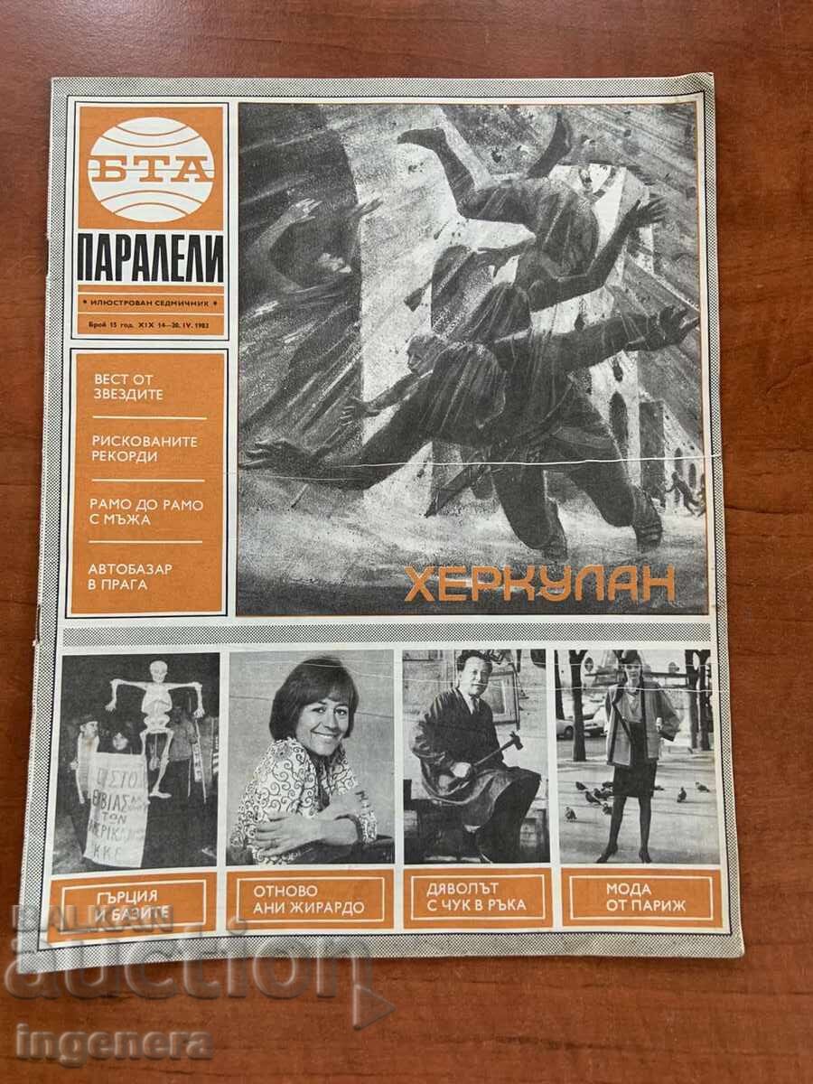 "BTA Parallels" Magazine No. 15/1983 "BTA Parallels" Magazine No. 15/1983