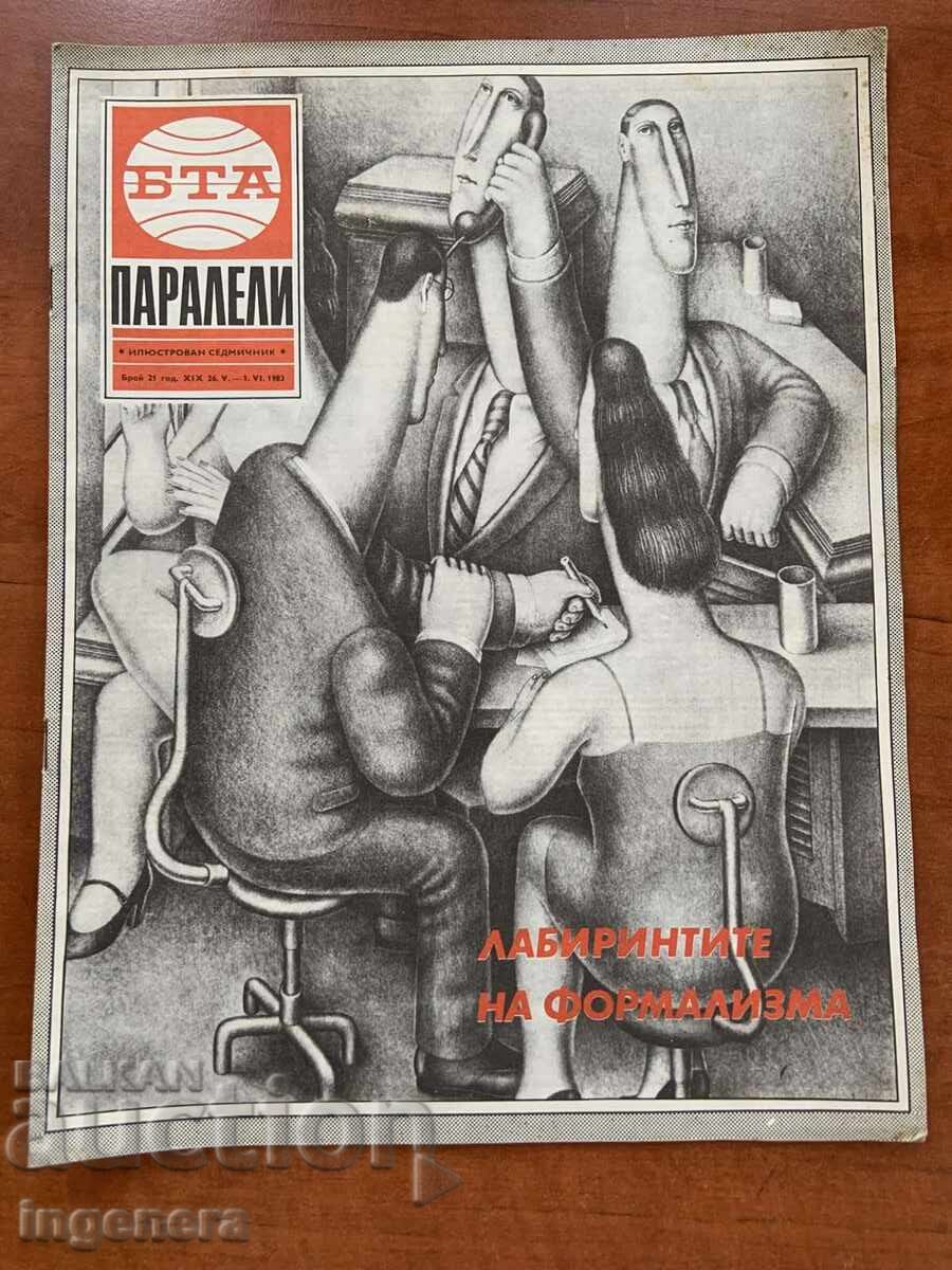 ΠΕΡΙΟΔΙΚΟ "ΒΤΑ ΠΑΡΑΛΛΗΛΟΙ" ΑΡ.21/1983