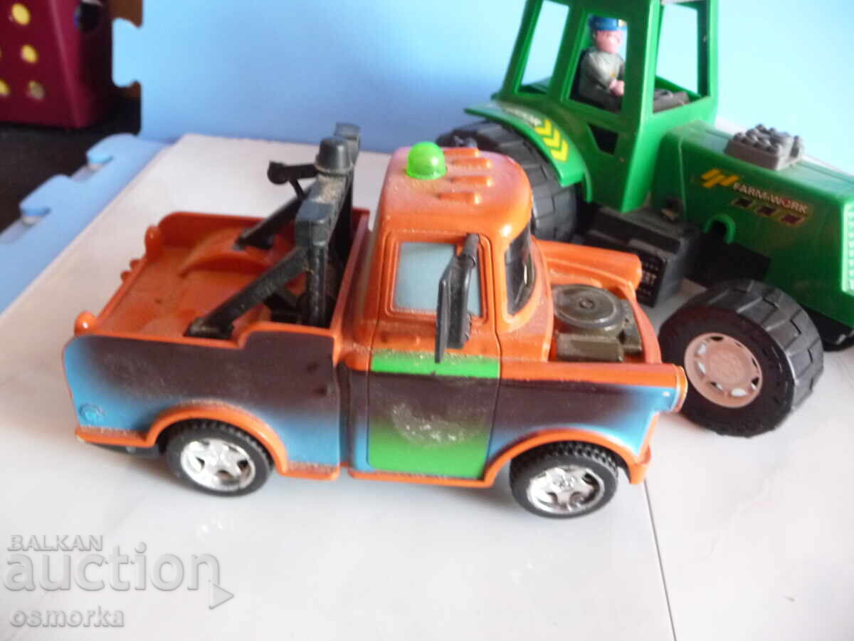 3 toys for 2 BGN. Tractor, Vlk, arrow, pickup, Matthew from Cars with price 2.00 BGN | € 1.02 3 toys for 2 BGN. Tractor, Vlk, arrow, pickup, Matthew from Cars with price 2.00 BGN | € 1.02
