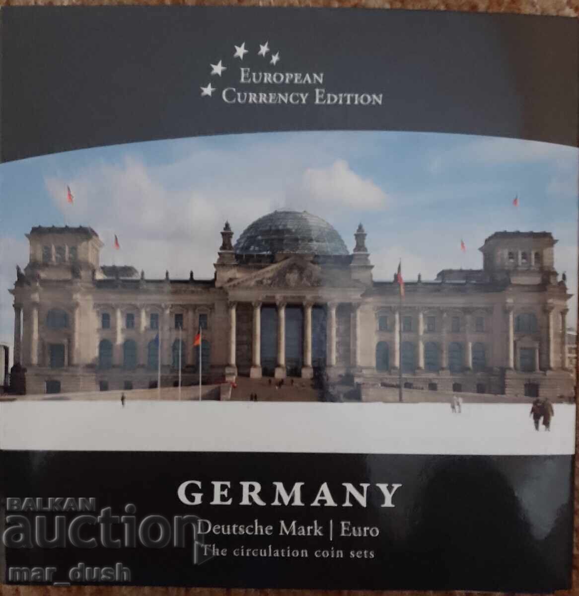 Germania. Album de lux cu monede înainte și după euro cu preț 99.99 BGN | € 51.12 Germania. Album de lux cu monede înainte și după euro cu preț 99.99 BGN | € 51.12