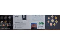 Germania. Album de lux cu monede înainte și după euro