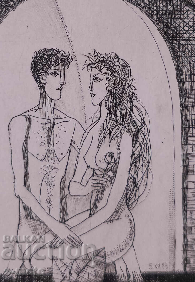 Miroslav Kenarov, grafică, gravură - 6