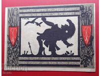 Bancnota-Germania-S.Rhein-Westphalia-Detmold-50 pfennig 1920