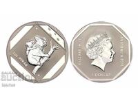 $1 Australian Road Signs, Koala 2014