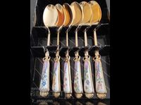 Lingurițe de desert cu flori, triumful naturii 30.06.25