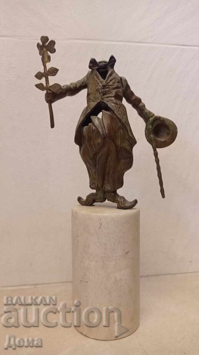 Ставри Калинов- скулптура "Чарли Чаплин"