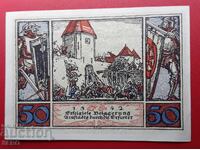 Banknote-Germany-Thuringia-Arnstadt-50 pfennig 1921