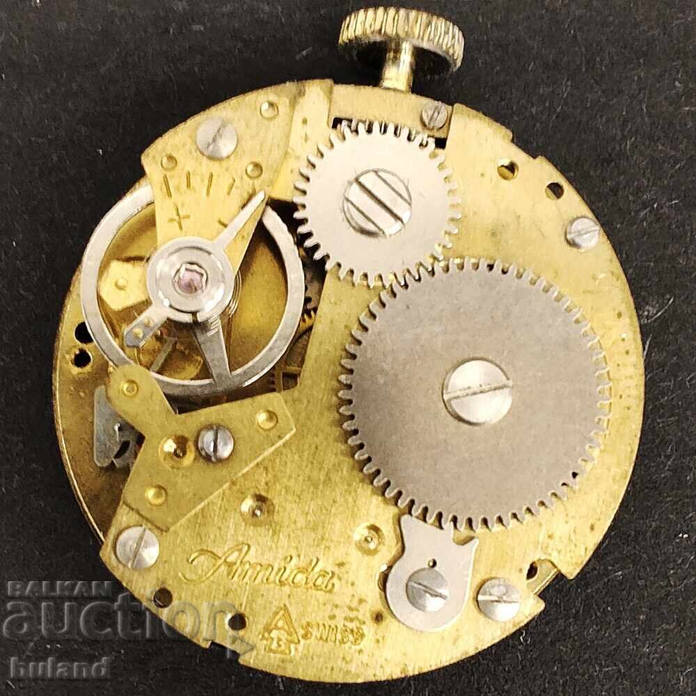 Стар Швейцарски Часовник Paragon с Механизъм Amida SWISS БЗЦ - 5