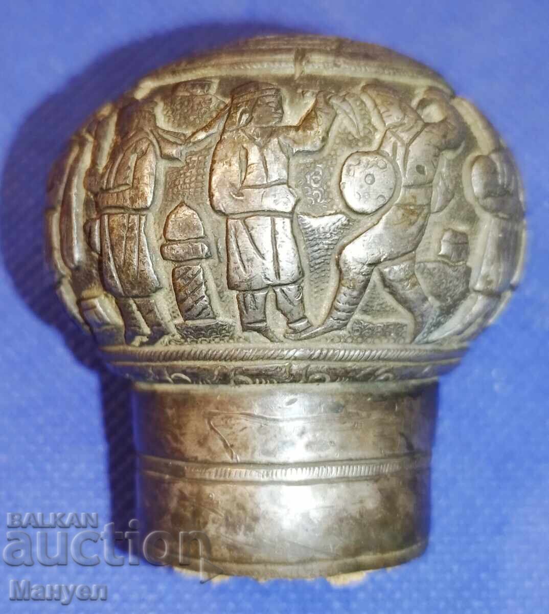 Old silver cane handle with price 450.00 BGN | € 230.08 Old silver cane handle with price 450.00 BGN | € 230.08