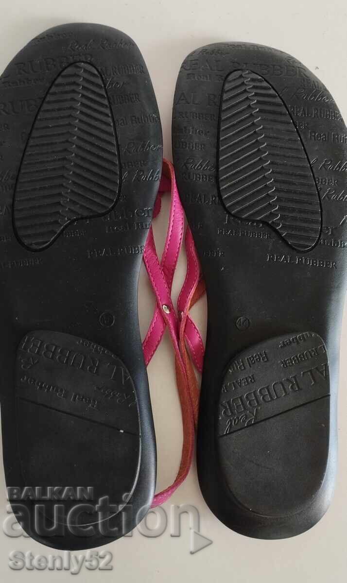 Women's suede sandal #44 - 5 Women's suede sandal #44 - 5