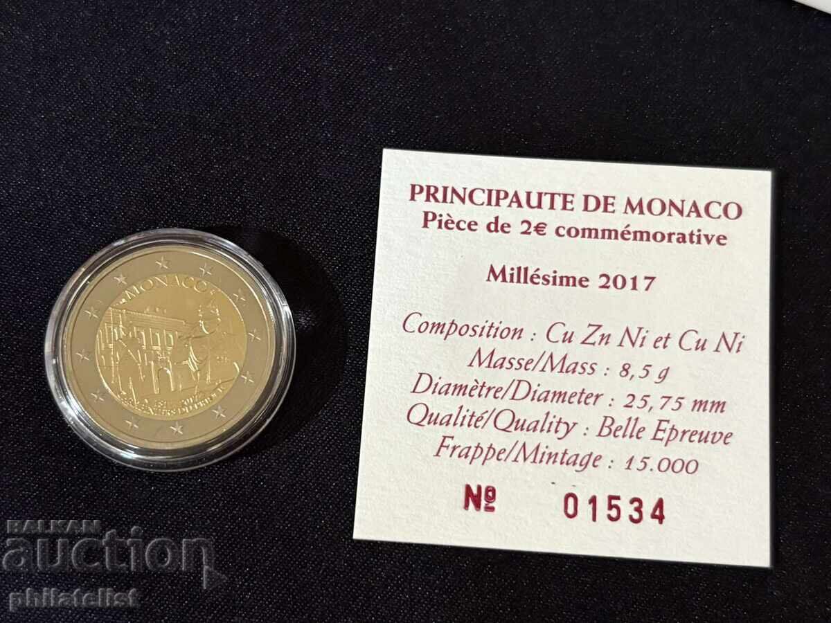 Monaco 2017 2 Euro - 200 g. Garda Princiară a Carabinierilor - 7 Monaco 2017 2 Euro - 200 g. Garda Princiară a Carabinierilor - 7