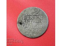 Germany-Prussia-1/12 Thaler 1766 A-holed