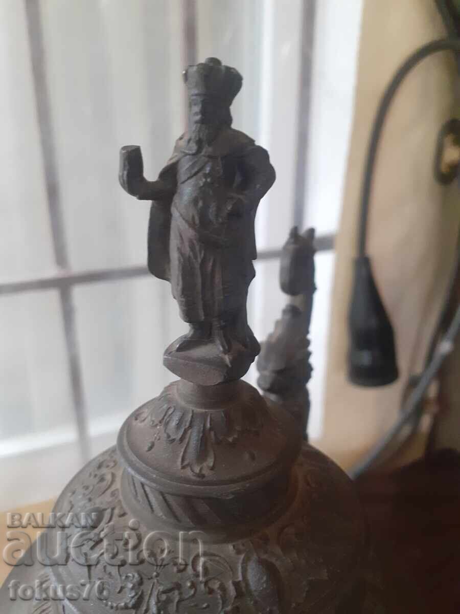 Large old German beer stein 1L - 5