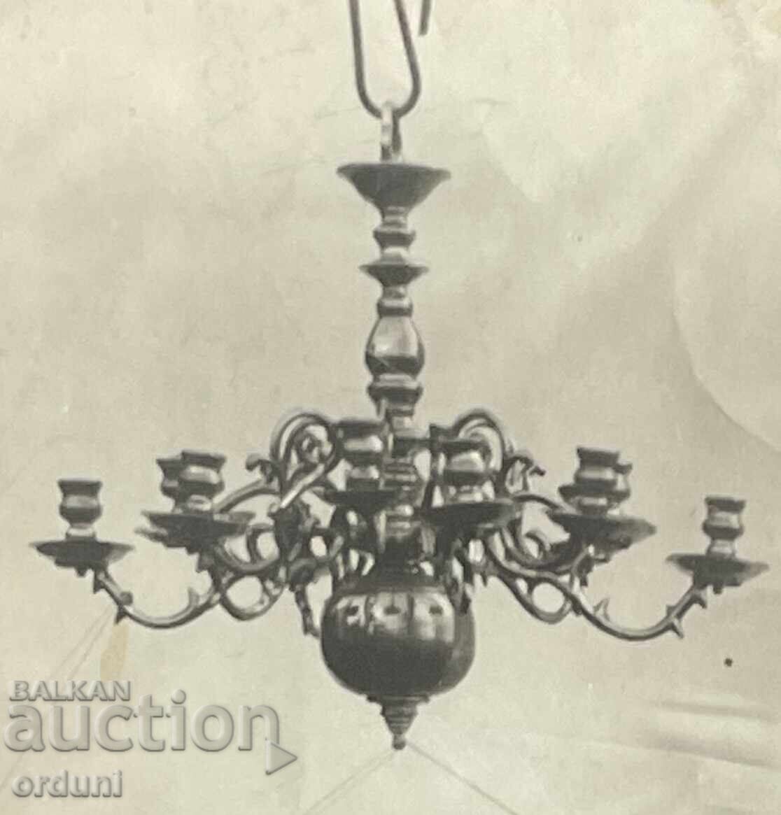 Δημοπρασία 5050 Βασίλειο της Βουλγαρίας έκθεση εκκλησιαστικών πολυελαίων σφυρήλατο σίδερο