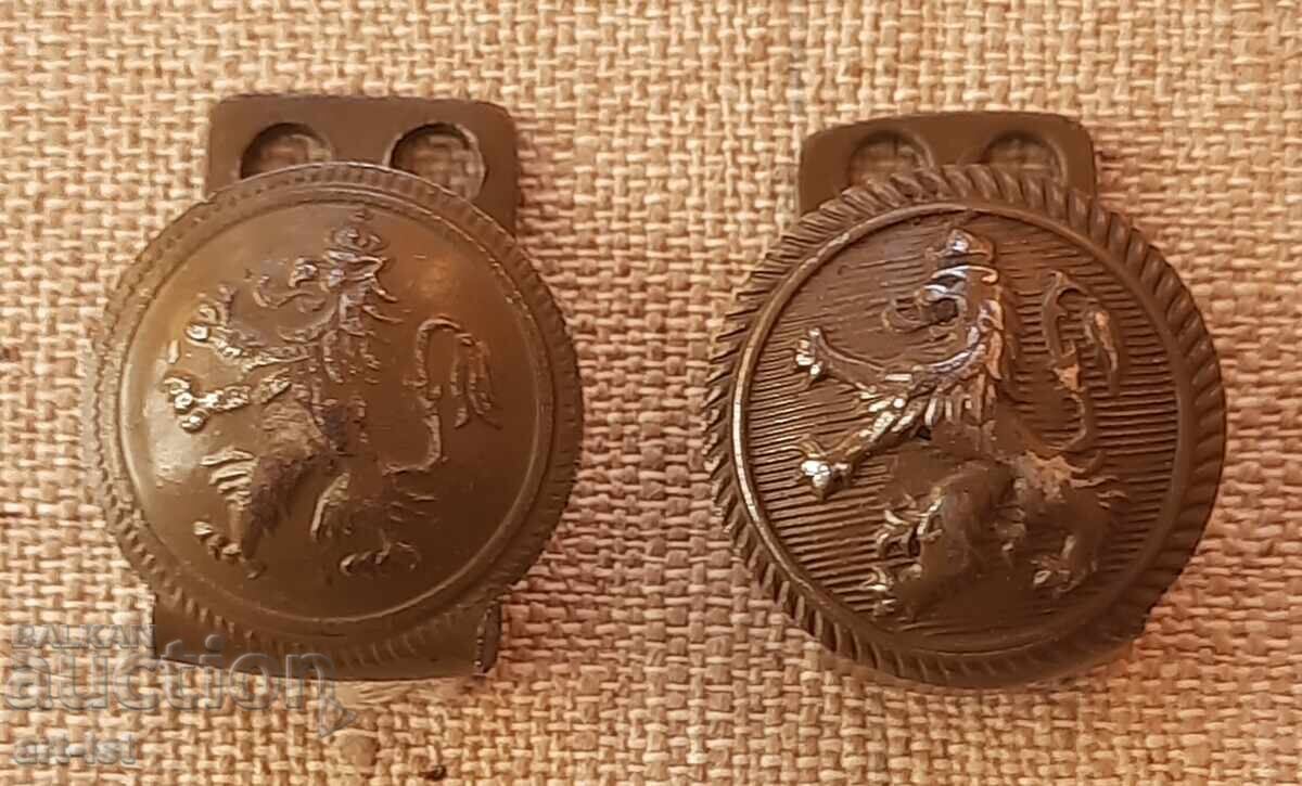 Auction  Two royal carriers from military uniform, Boris III