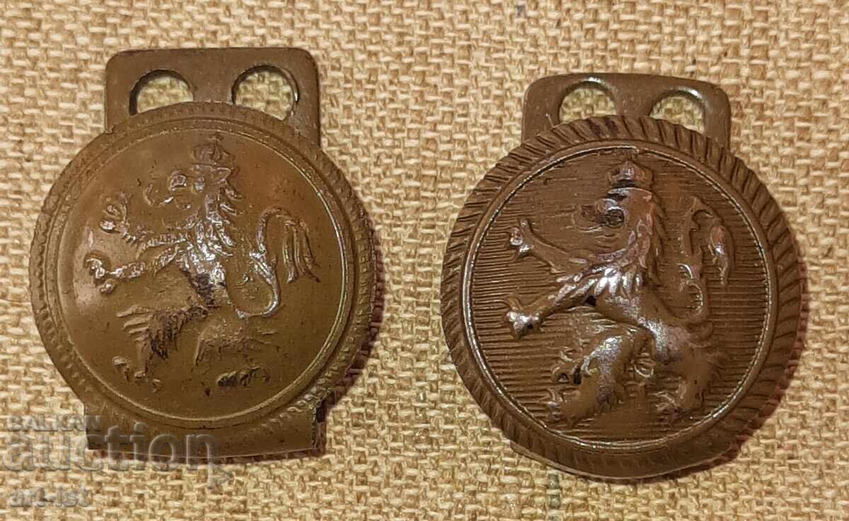 Two royal carriers from military uniform, Boris III