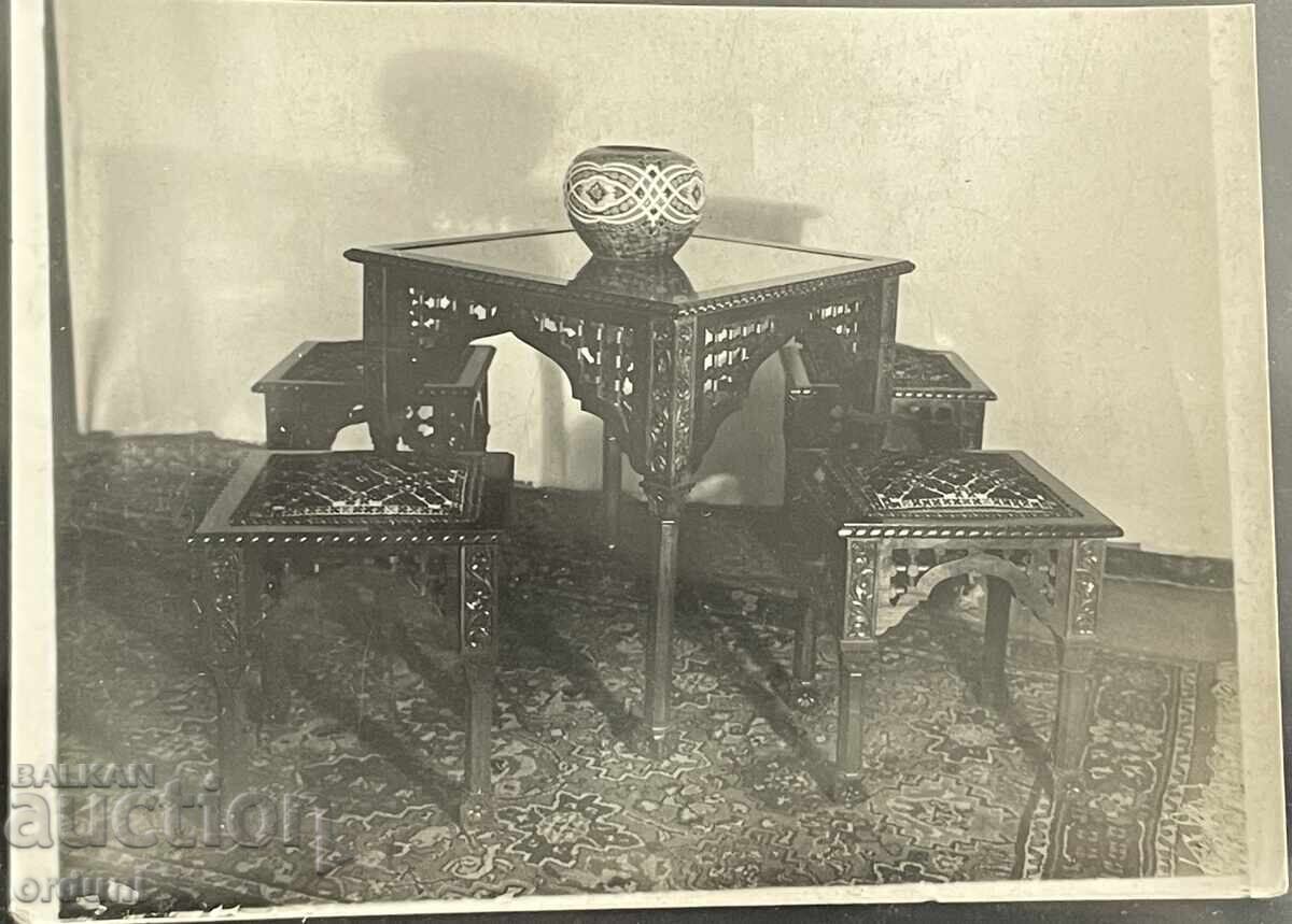 5054 Kingdom of Bulgaria exhibition wood carving wooden souvenirs