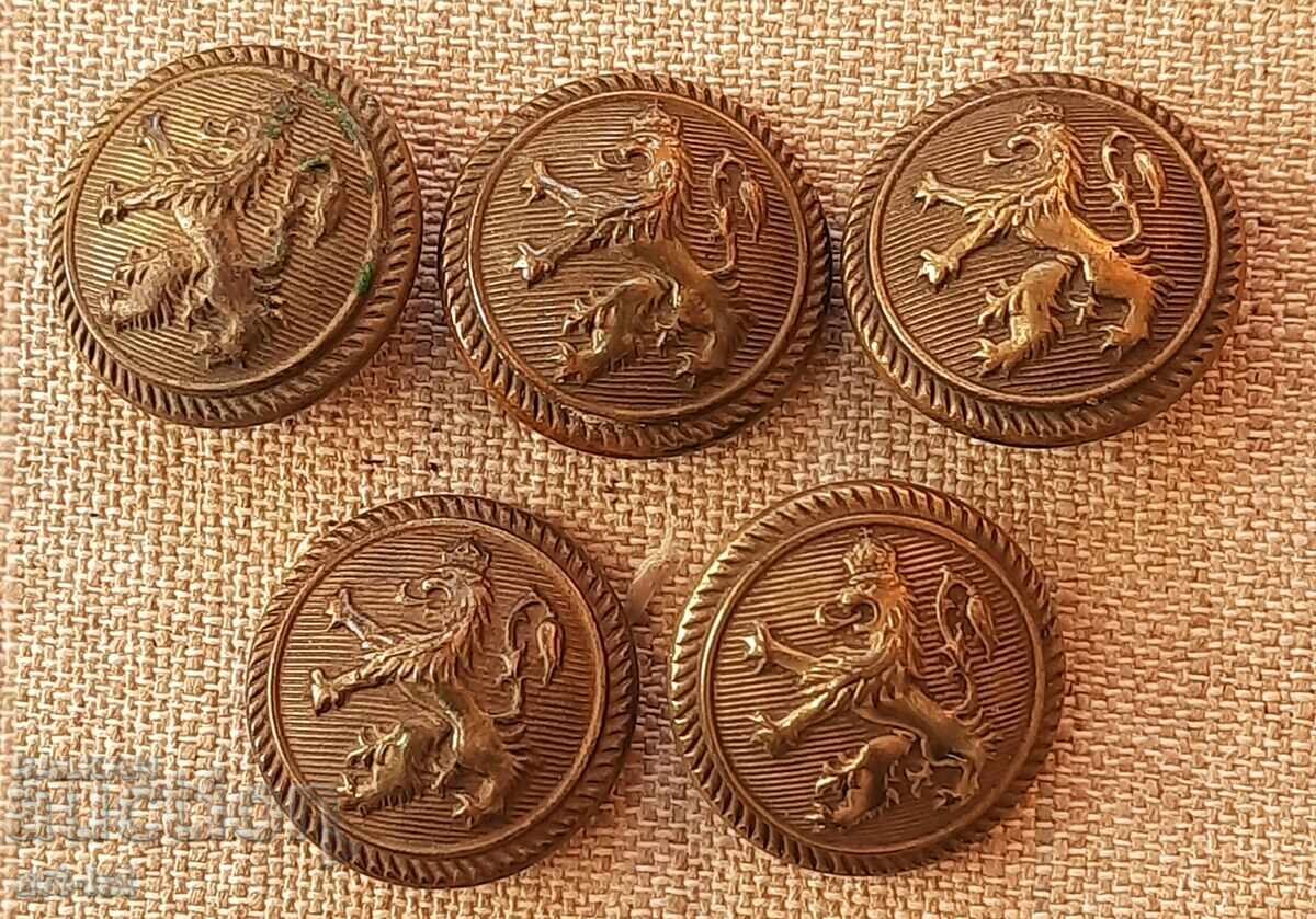 5τμχ κουμπιά από τσαρική στολή, Μπορίσοβο vr - 5