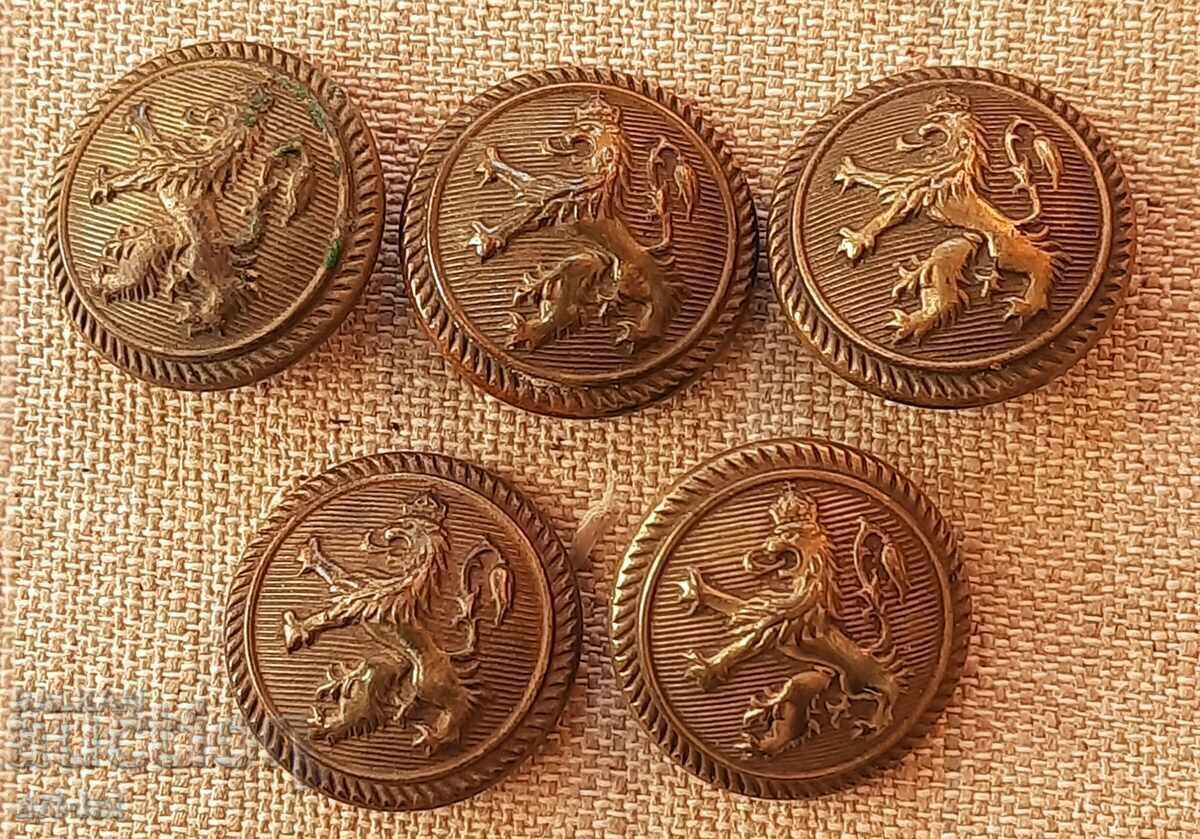 5τμχ κουμπιά από τσαρική στολή, Μπορίσοβο vr - 5