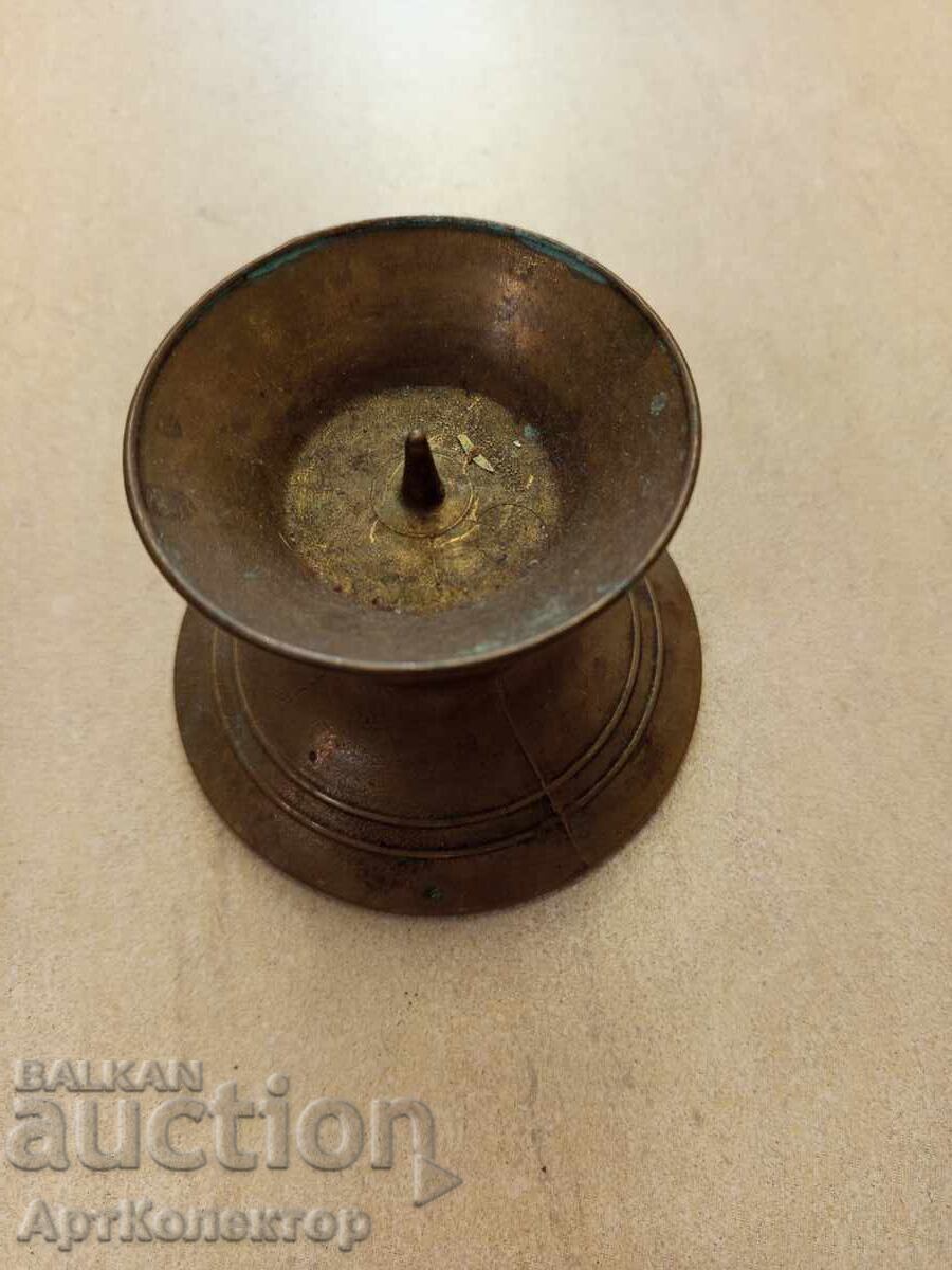 Σταρένιος μπρούτζινος κηροπήγιο, διακόσμηση, καντηλάβρι, λάμπα, κερί, φανάρι