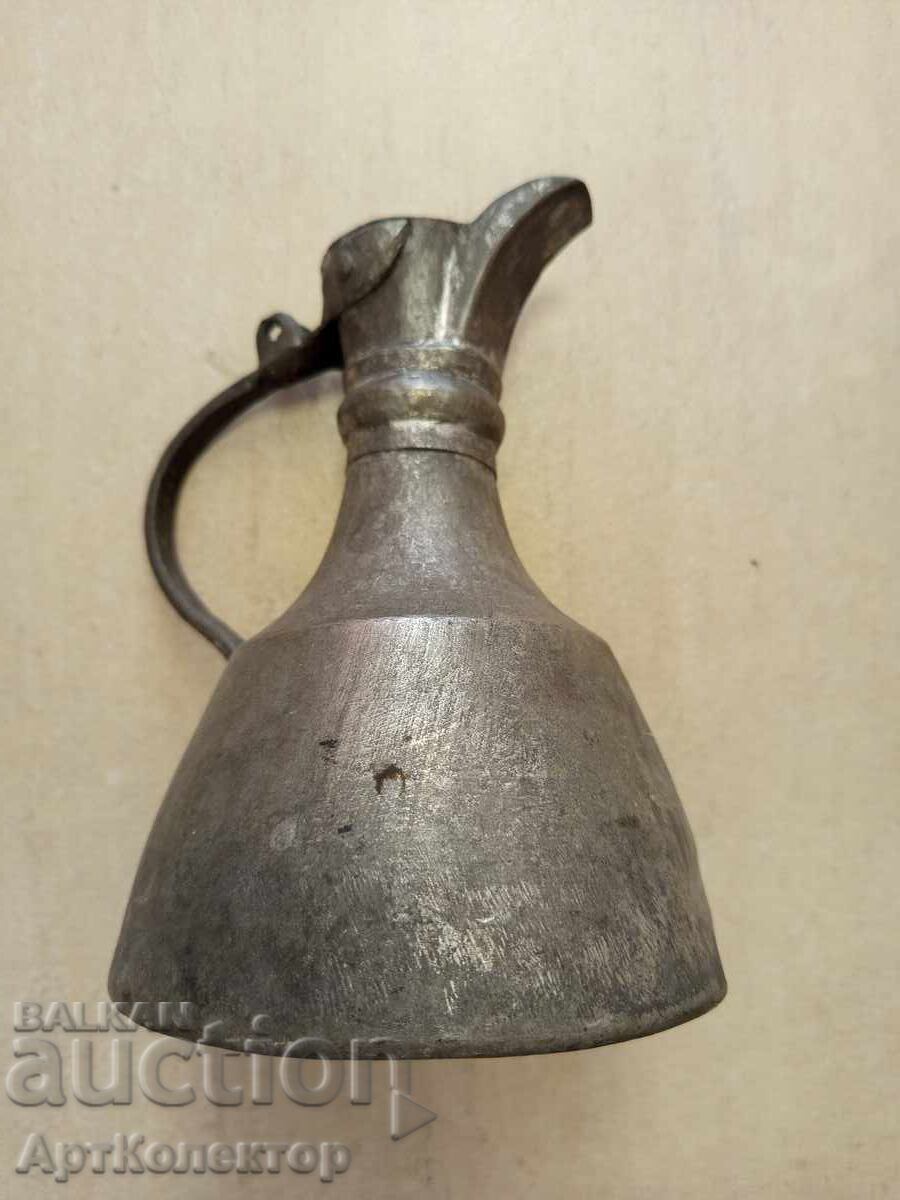 Παλιό μπρίκι γκιούμ τσαγιέρα χάλκινο χάλκινο σκεύος 19ος αιώνας