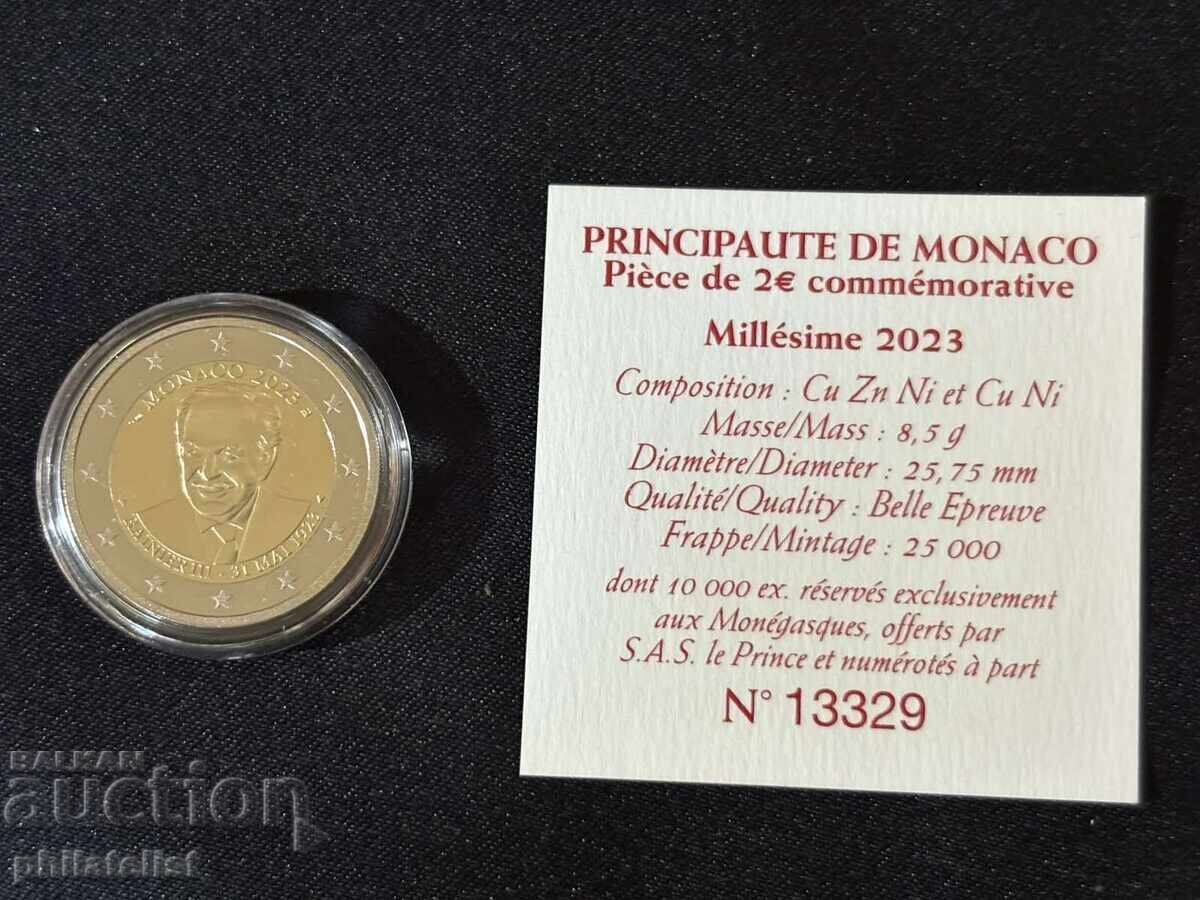 Μονακό 2023 – 2 ευρώ - Πρίγκιπας Ρενιέ III (1923-2005) PROOF - 6