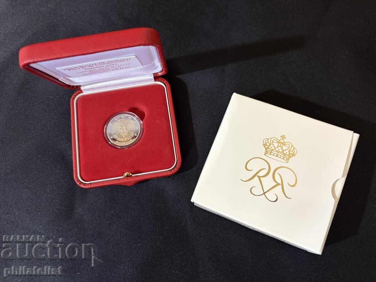 Μονακό 2023 – 2 ευρώ - Πρίγκιπας Ρενιέ III (1923-2005) PROOF