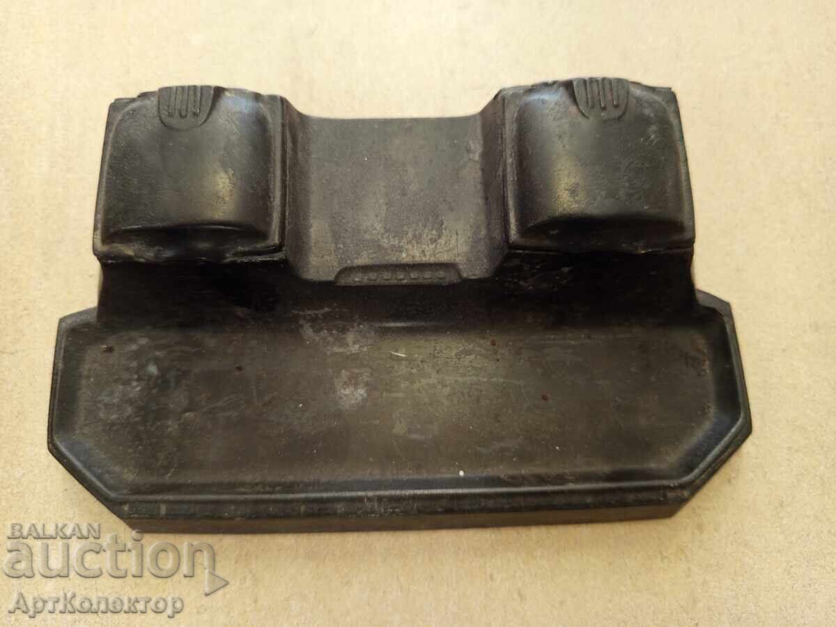 Аукцион СТАРА КРАСИВА МЕТАЛНА МАСТИЛНИЦА ЗА ПИСАЛИЩЕ