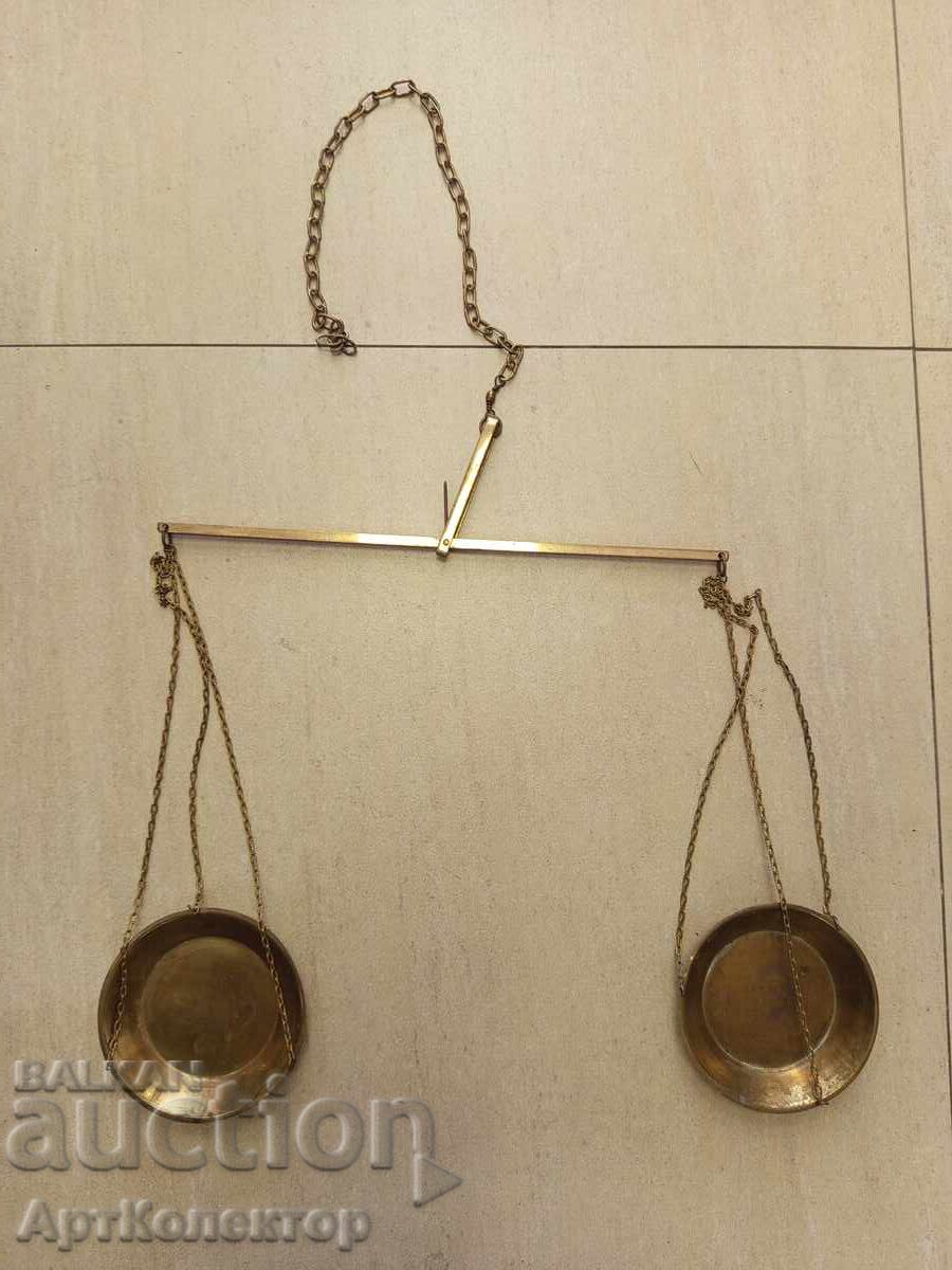 Cântar balanță bronz, stare perfectă
