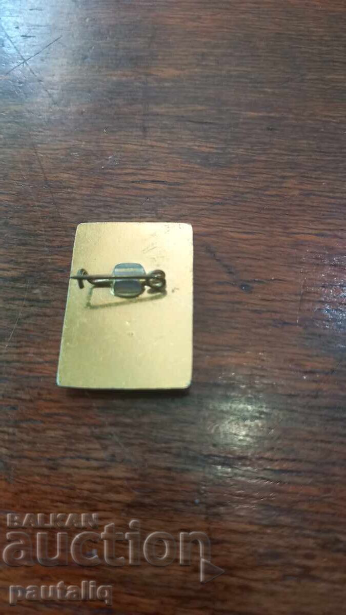 ЗНАЧКА ГЕОДЕЗИЧЕСКА  IV КОНГРЕС ПРОФСЪЮЗ  НА РГГП с цена 2.00 лв. | € 1.02