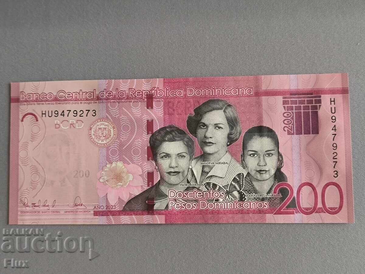 Banknote - Dominican Republic - 200 pesos UNC | 2023 Banknote - Dominican Republic - 200 pesos UNC | 2023