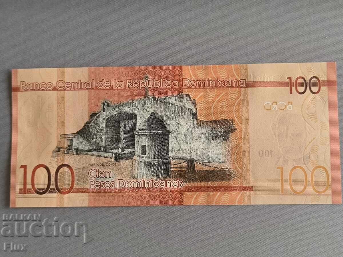 Banknote - Dominican Republic - 100 Pesos UNC | 2023 with price 15.00 BGN | € 7.67