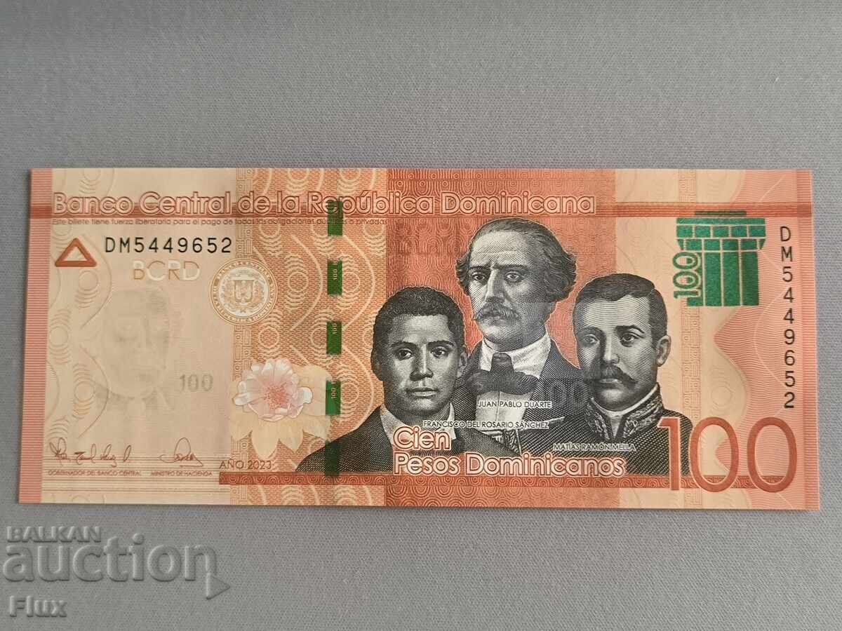 Banknote - Dominican Republic - 100 Pesos UNC | 2023