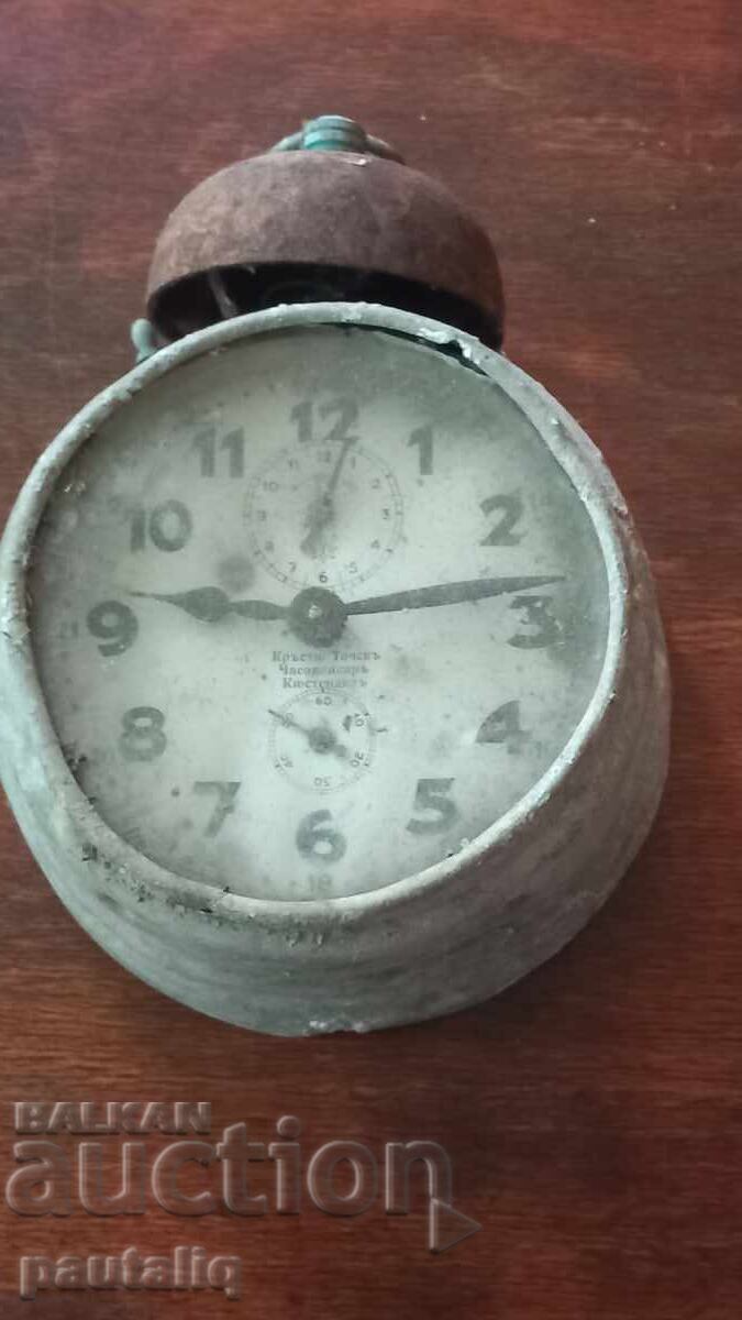 БУДИЛНИК ЮНГХАНС JUNGHANS КРЪСТЮ ТОЧЕВ КЮСТЕНДИЛ с цена 30.00 лв. | € 15.34 БУДИЛНИК ЮНГХАНС JUNGHANS КРЪСТЮ ТОЧЕВ КЮСТЕНДИЛ с цена 30.00 лв. | € 15.34