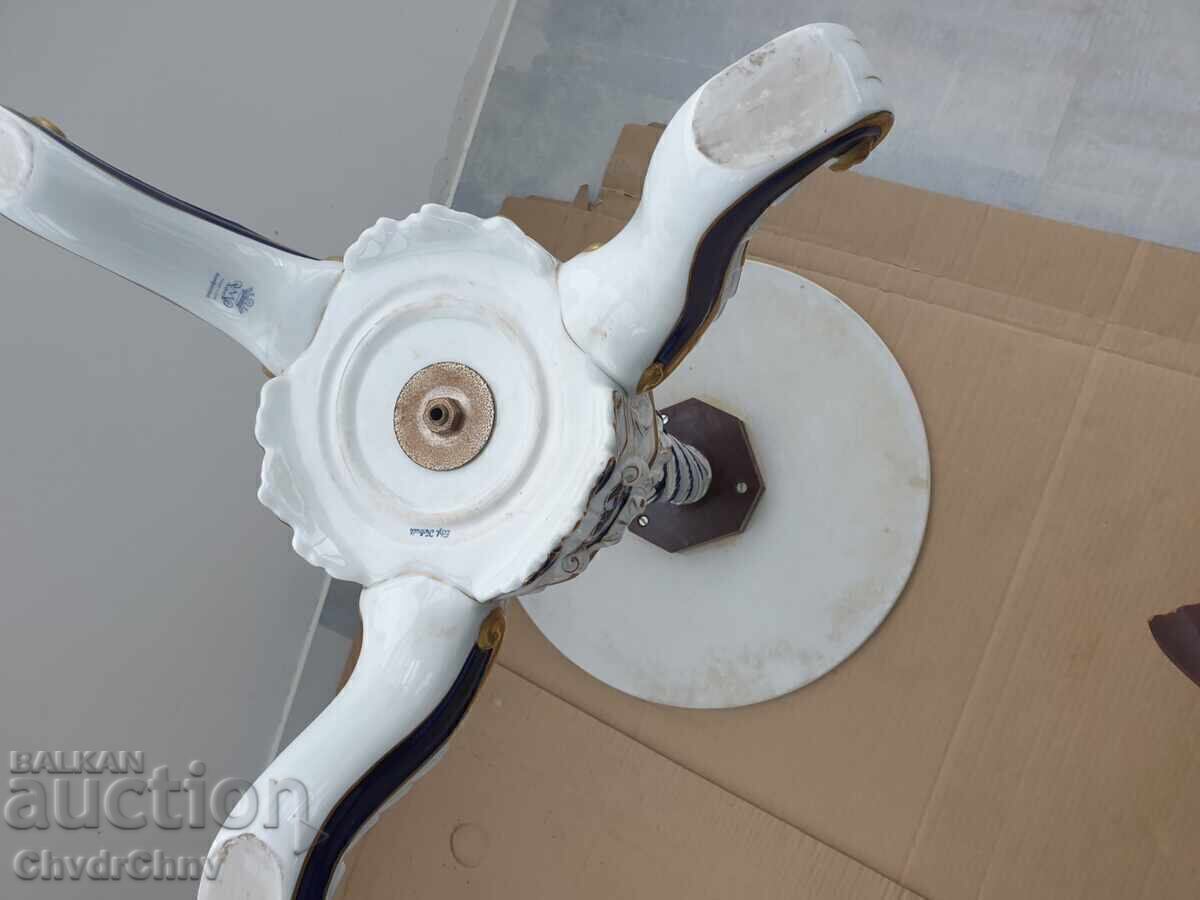 Masă mare din porțelan german Von Schierholz PMP GDR 64cm - 6 Masă mare din porțelan german Von Schierholz PMP GDR 64cm - 6